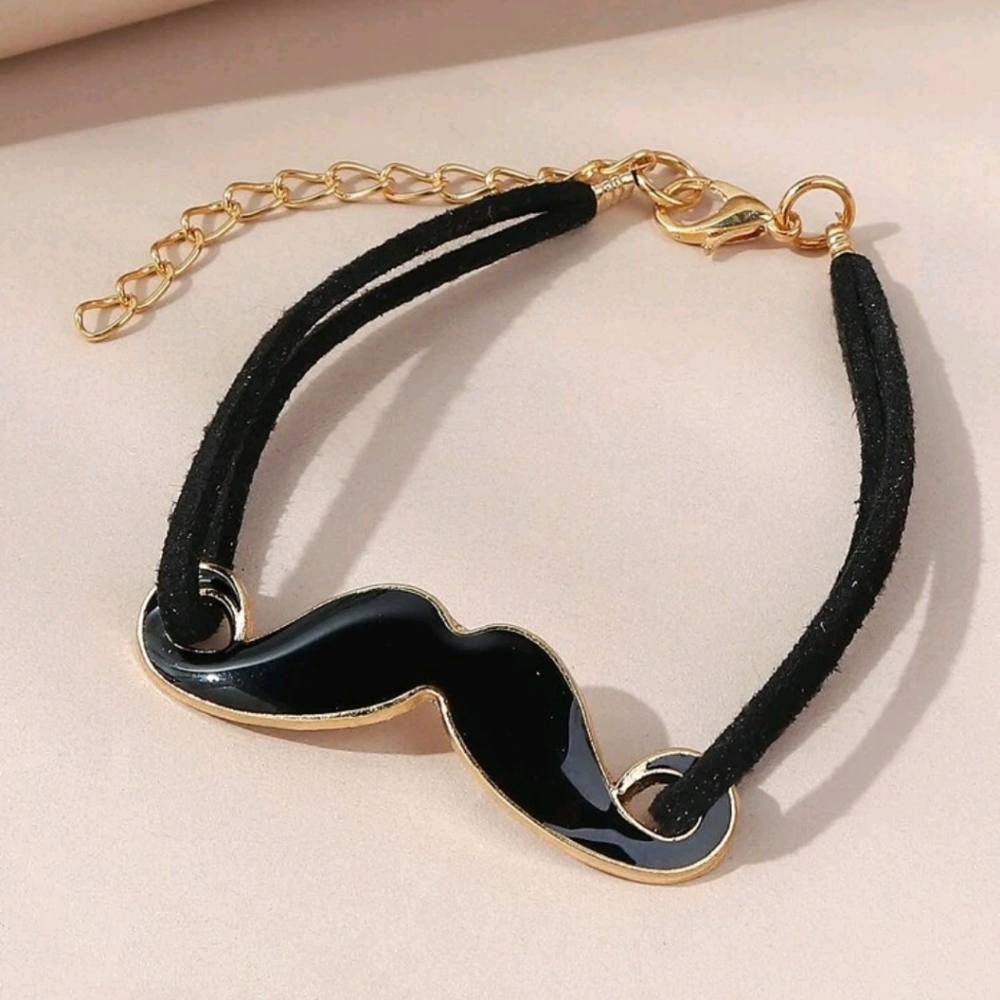 🍉5 for $25* Mustache Bracelet